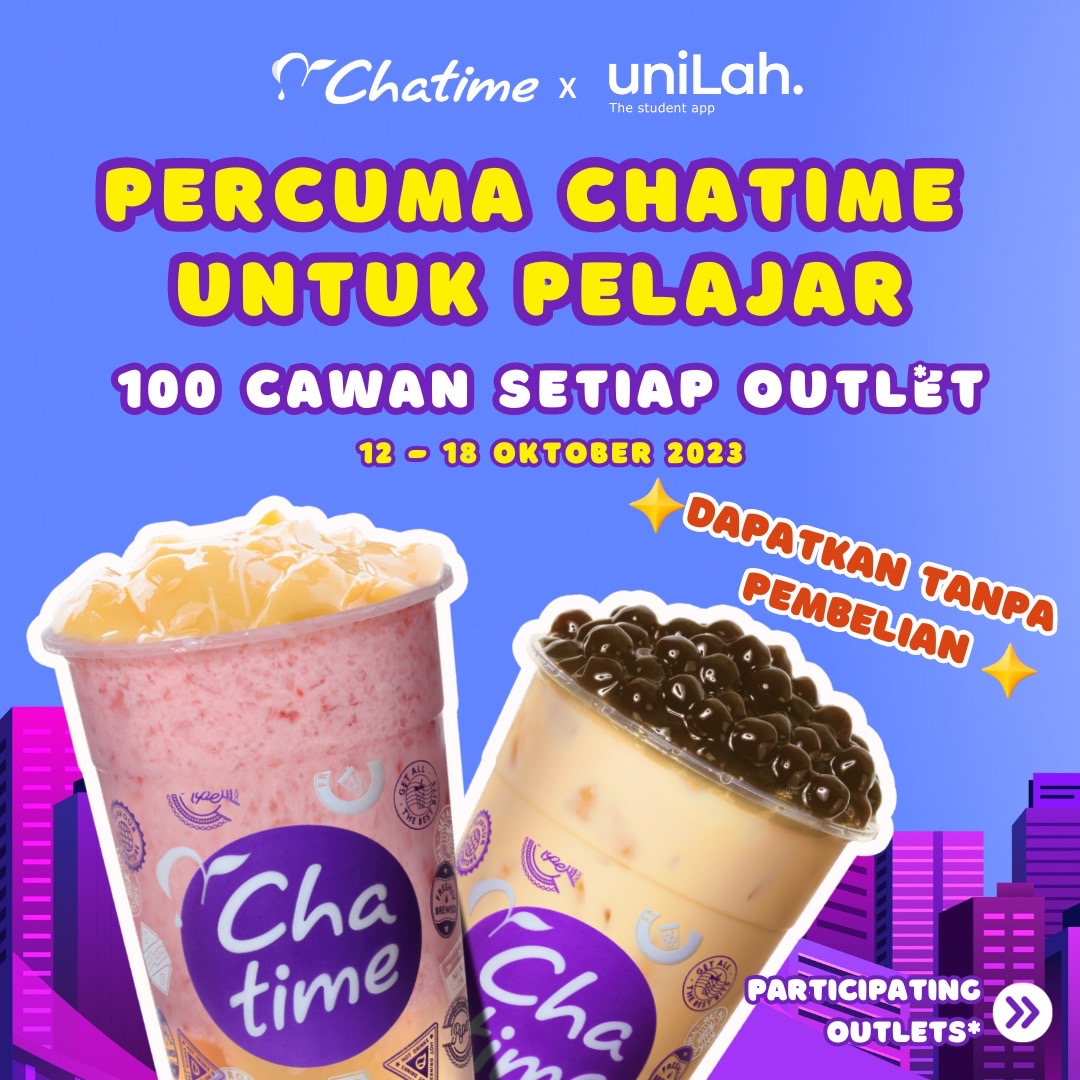 Background blur for Chatime
